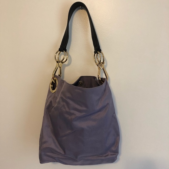 JPK Paris Handbags - JPK Paris 75 Nylon Bucket Bag Lavender